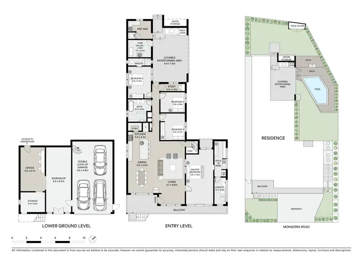 Floorplan of Homely house listing, 2 Monserra Road, Allambie Heights NSW 2100