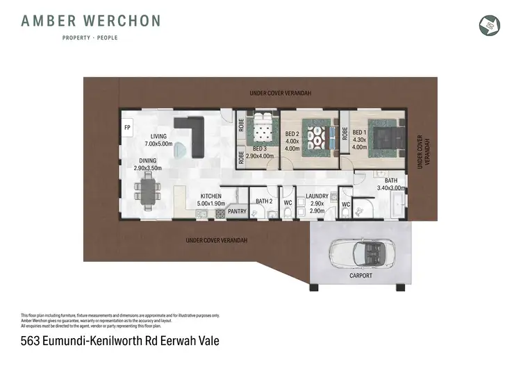 Floorplan of Homely rural property listing, 563 Eumundi-Kenilworth Road, Eerwah Vale QLD 4562