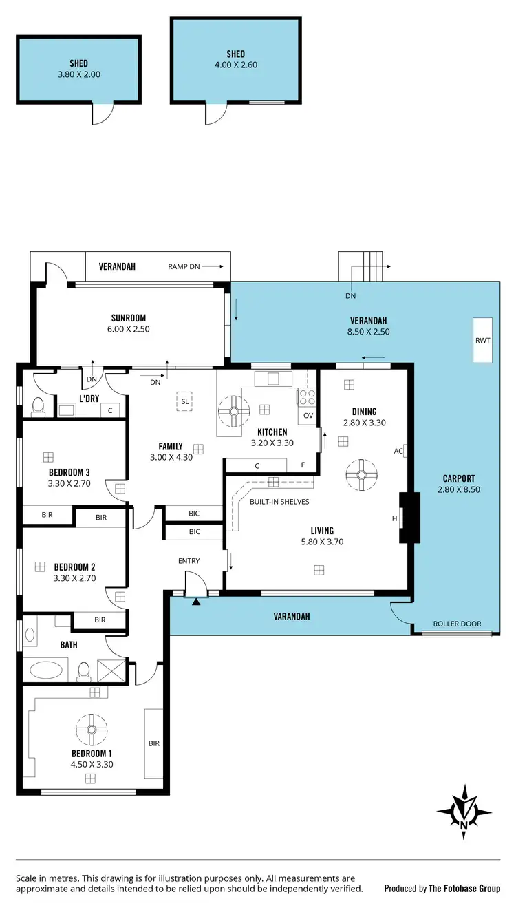 Floorplan of Homely house listing, 12 Crittenden Road, Morphett Vale SA 5162