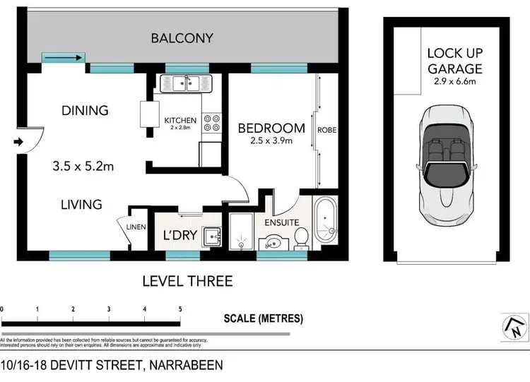 Floorplan of Homely unit listing, 10/16-18 Devitt Street, Narrabeen NSW 2101