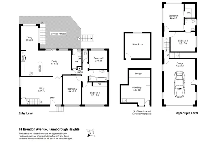 Floorplan of Homely house listing, 61 Brendon Avenue, Farmborough Heights NSW 2526