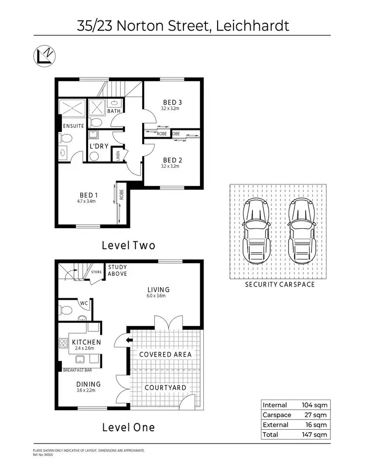 Floorplan of Homely unit listing, 35/23 Norton Street, Leichhardt NSW 2040