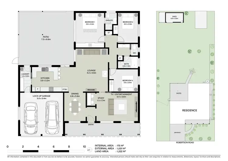 Floorplan of Homely house listing, 121 Robertson Road, Mudgee NSW 2850