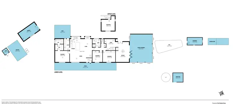 Floorplan of Homely house listing, 8 Sittella Crescent, Coromandel Valley SA 5051