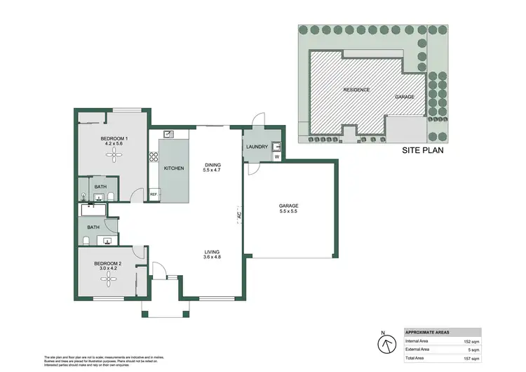Floorplan of Homely townhouse listing, 24 Skylark Avenue, Thornton NSW 2322