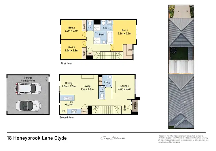 Floorplan of Homely house listing, 18 Honeybrook Lane, Clyde VIC 3978