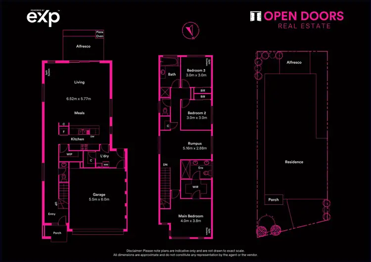 Floorplan of Homely house listing, 3 Baza Link, Doreen VIC 3754