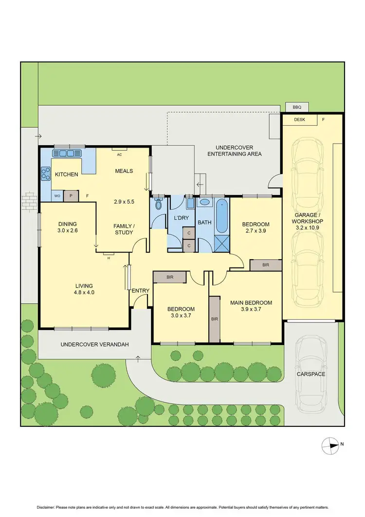 Floorplan of Homely house listing, 37 Graves Street, Essendon VIC 3040