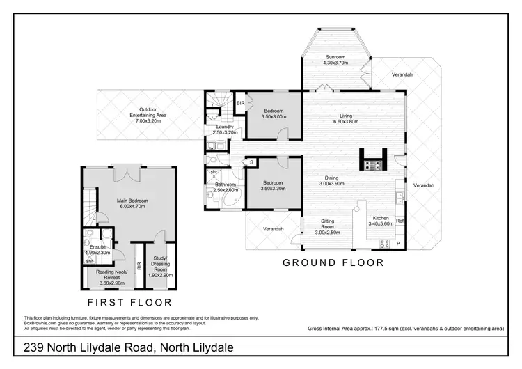 Floorplan of Homely house listing, 239 North Lilydale Road, North Lilydale TAS 7268