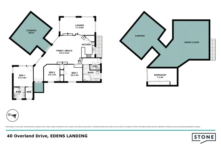Floorplan of Homely house listing, 40 Overland Drive, Edens Landing QLD 4207