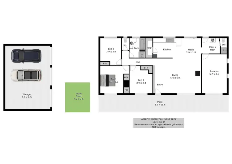 Floorplan of Homely house listing, 293 Hume Street, Corowa NSW 2646