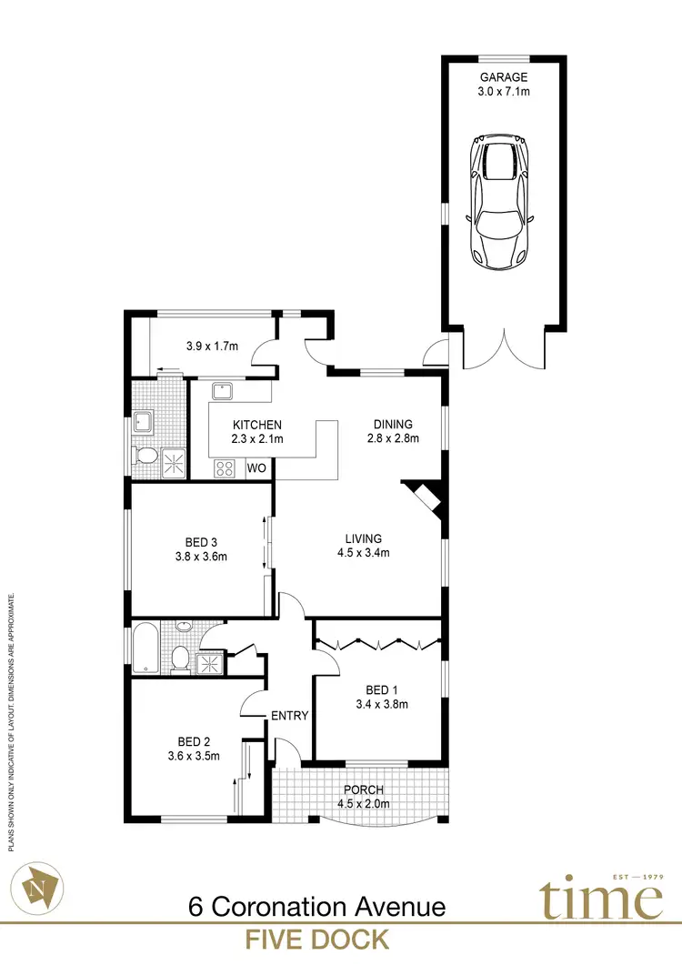 Floorplan of Homely house listing, 6 Coronation Avenue, Five Dock NSW 2046