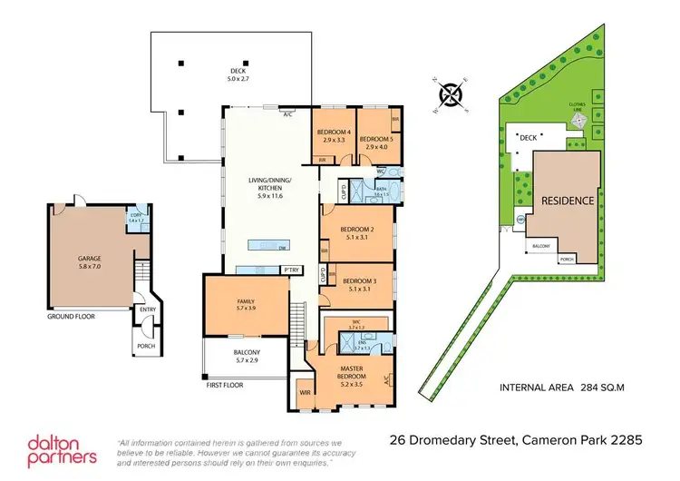 Floorplan of Homely house listing, 26 Dromedary Street, Cameron Park NSW 2285