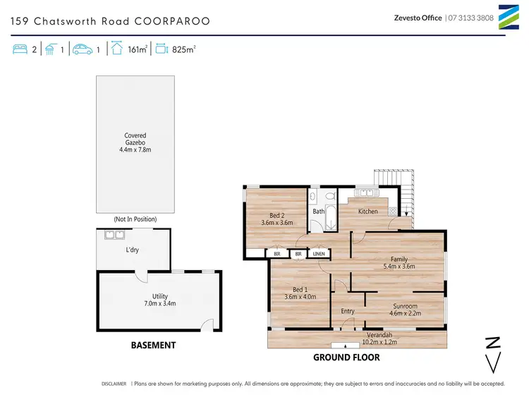 Floorplan of Homely house listing, 159 Chatsworth Road, Coorparoo QLD 4151