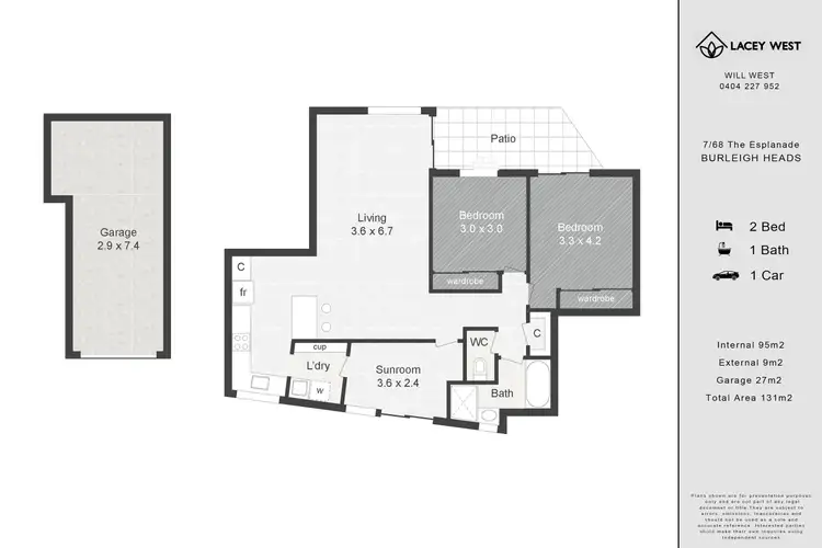 Floorplan of Homely unit listing, 7/68 The Esplanade, Burleigh Heads QLD 4220