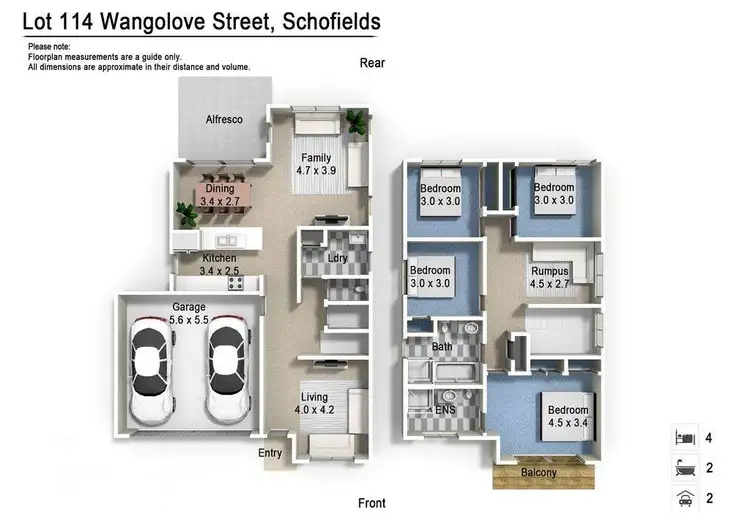 Floorplan of Homely house listing, 9 Wangolove Street, Schofields NSW 2762