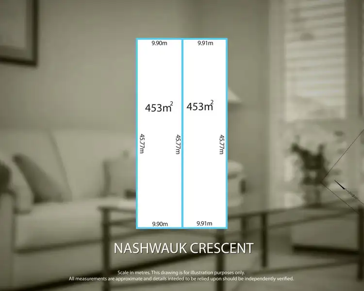 Floorplan of Homely land listing, 19 Nashwauk Crescent, Moana SA 5169