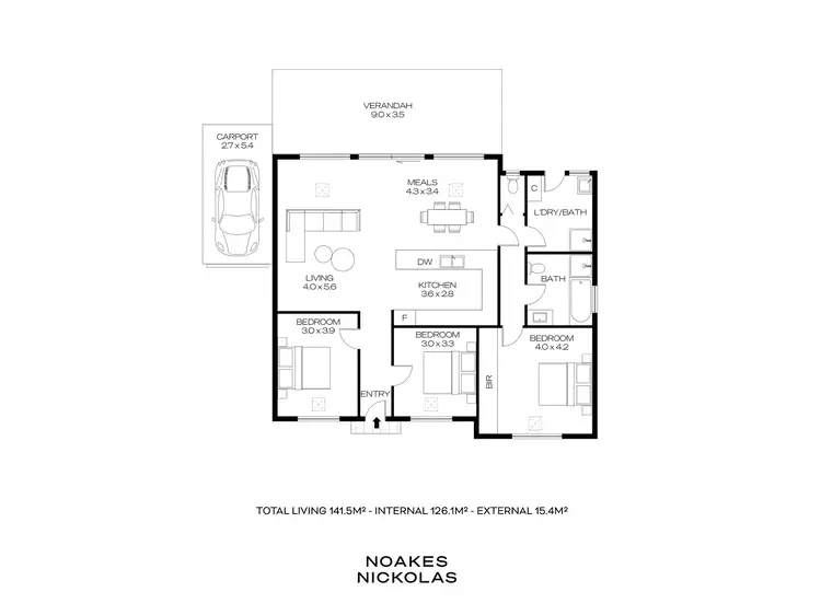 Floorplan of Homely house listing, 4/1B Matheson Avenue, Findon SA 5023