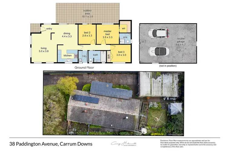 Floorplan of Homely house listing, 38 Paddington Avenue, Carrum Downs VIC 3201