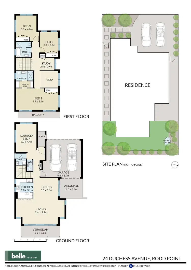 Floorplan of Homely house listing, 24 Duchess Avenue, Rodd Point NSW 2046