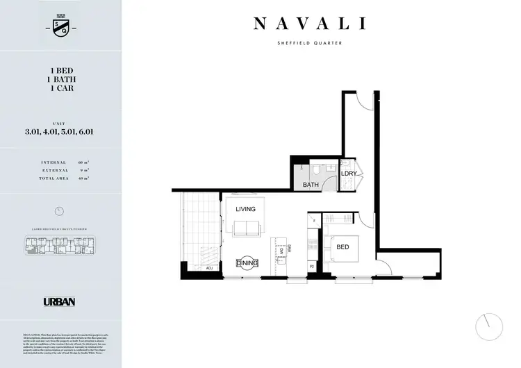 Floorplan of Homely apartment listing, 501/2C Lord Sheffield Circuit, Penrith NSW 2750
