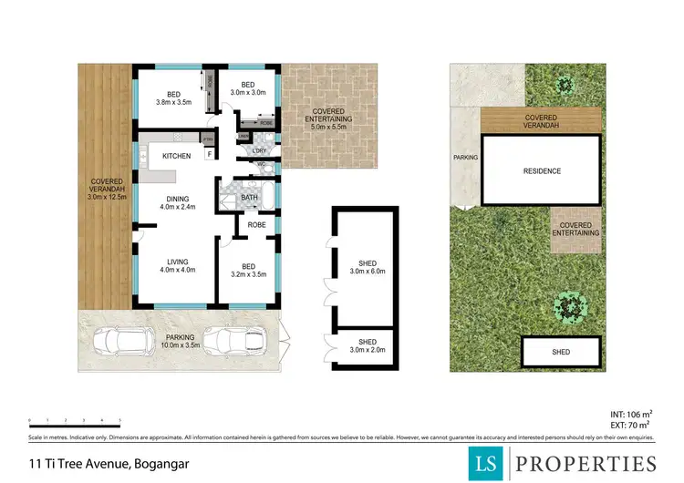 Floorplan of Homely house listing, 11 Ti Tree Avenue, Bogangar NSW 2488