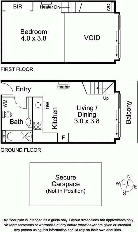 Floorplan of Homely apartment listing, 20/92 Waverley Road, Malvern East VIC 3145