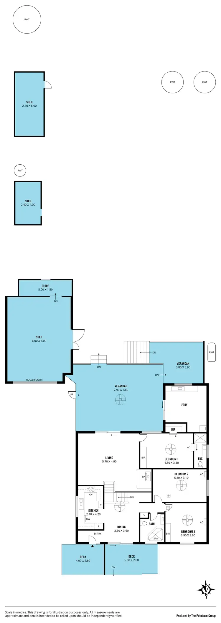 Floorplan of Homely house listing, 50 Teusner Drive, Morphett Vale SA 5162