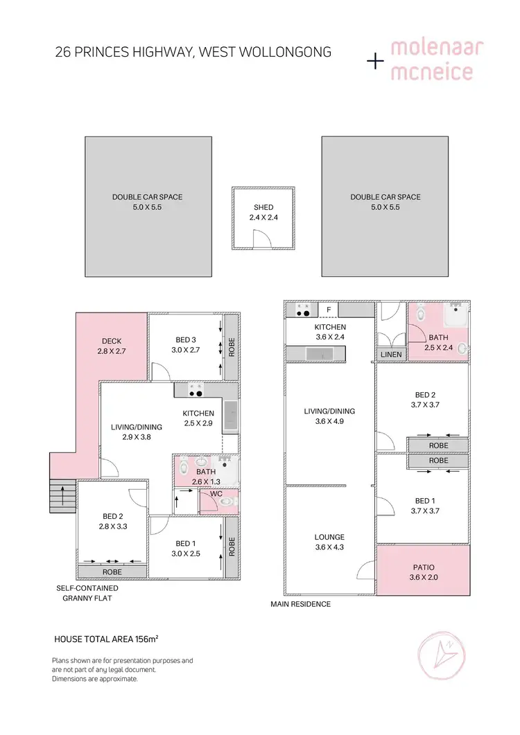 Floorplan of Homely house listing, 26 & 26a Princes Highway, West Wollongong NSW 2500