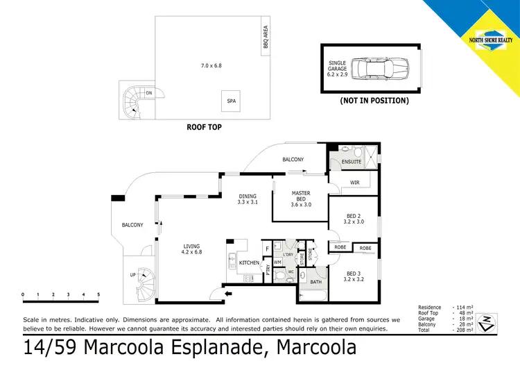 Floorplan of Homely unit listing, U14/63 Marcoola Esplanade, Marcoola QLD 4564