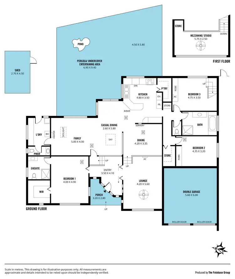 Floorplan of Homely house listing, 41 Corriedale Hills Drive, Happy Valley SA 5159