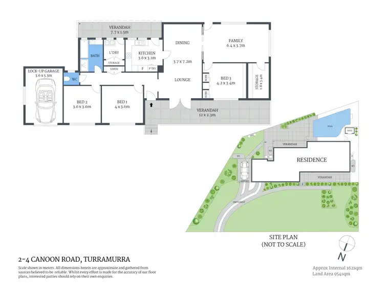 Floorplan of Homely house listing, 2-4 Canoon Road, Turramurra NSW 2074