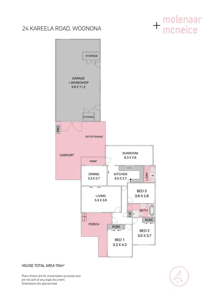 Floorplan of Homely house listing, 24 Kareela Road, Woonona NSW 2517