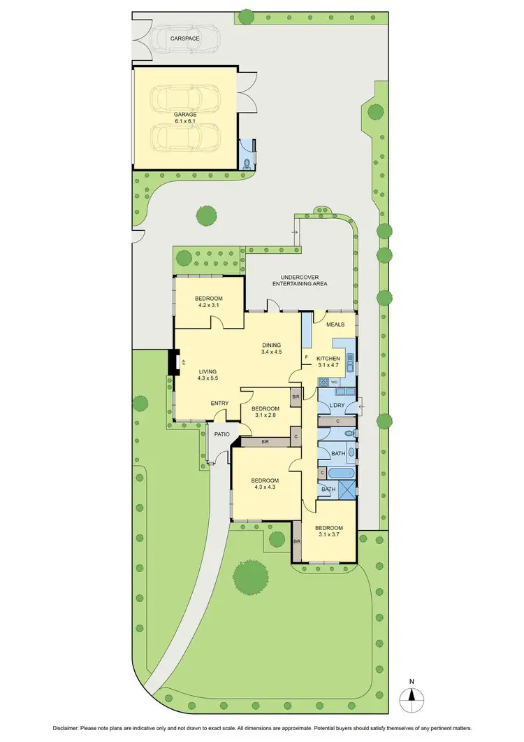 Floorplan of Homely house listing, 12 Grammar Street, Strathmore VIC 3041