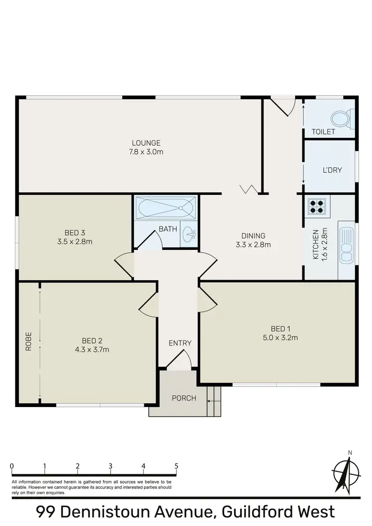 Floorplan of Homely house listing, 99 Dennistoun Avenue, Guildford NSW 2161