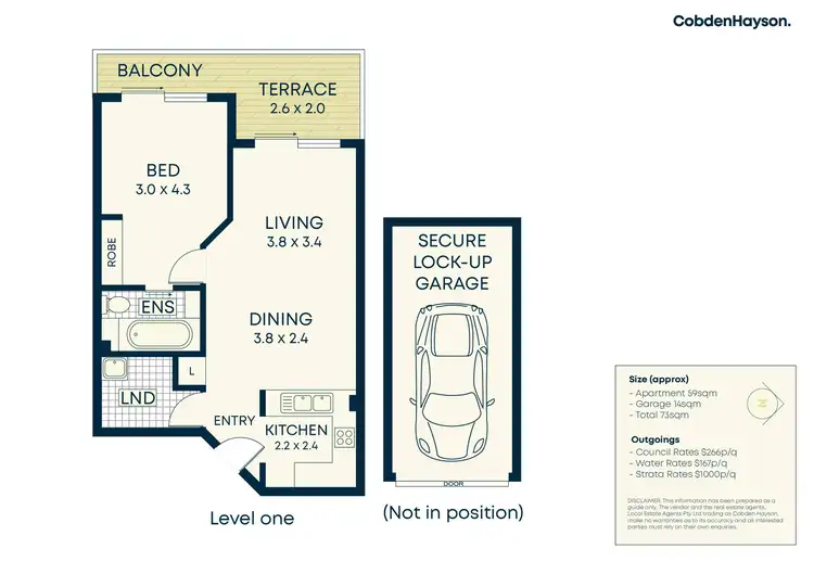 Floorplan of Homely apartment listing, 84/313 Harris Street, Pyrmont NSW 2009