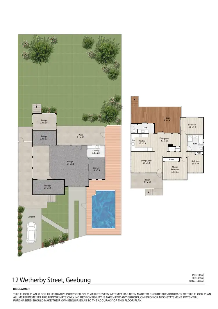 Floorplan of Homely house listing, 12 Wetherby Street, Geebung QLD 4034