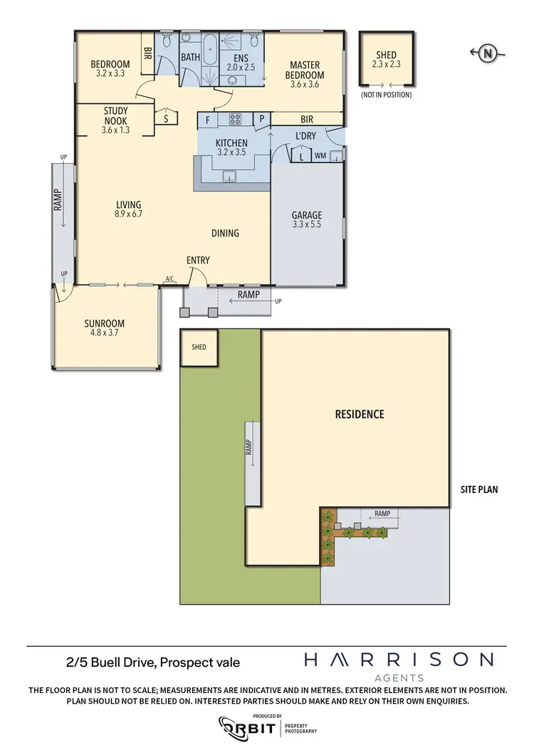 Floorplan of Homely unit listing, 2/5 Buell Drive, Prospect Vale TAS 7250