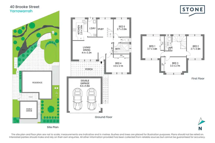 Floorplan of Homely house listing, 40 Brooke Street, Yarrawarrah NSW 2233