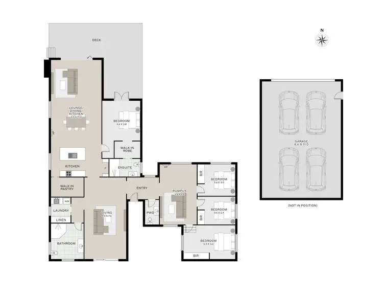 Floorplan of Homely house listing, 6/176 Freshwater Point Road, Legana TAS 7277