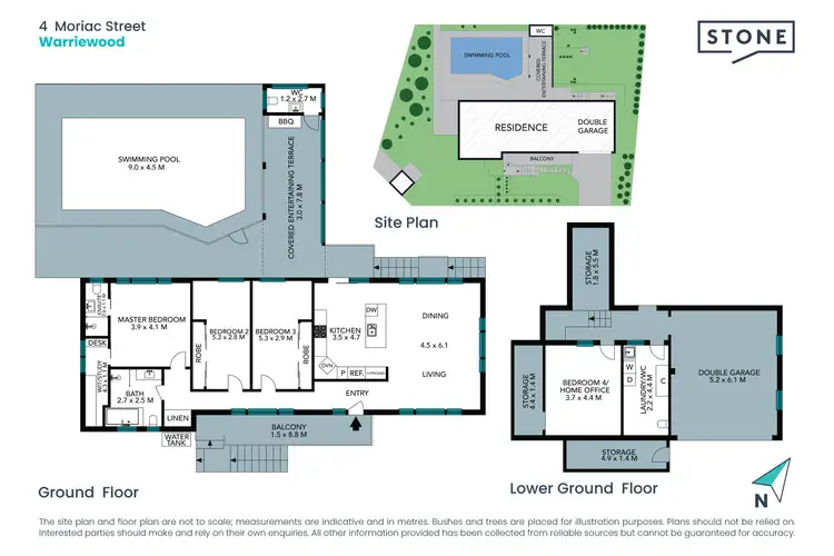 Floorplan of Homely house listing, 4 Moriac Street, Warriewood NSW 2102