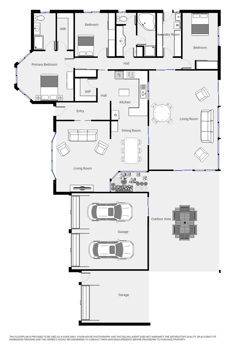 Floorplan of Homely house listing, 1 Sarah Court, Mildura VIC 3500