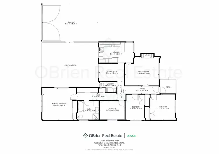 Floorplan of Homely house listing, 20 Cavanagh Street, Wangaratta VIC 3677