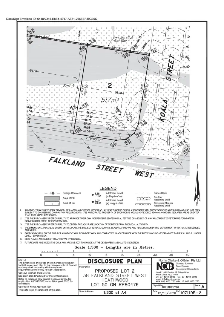 Floorplan of Homely land listing, 32 Falkland Street West, Heathwood QLD 4110
