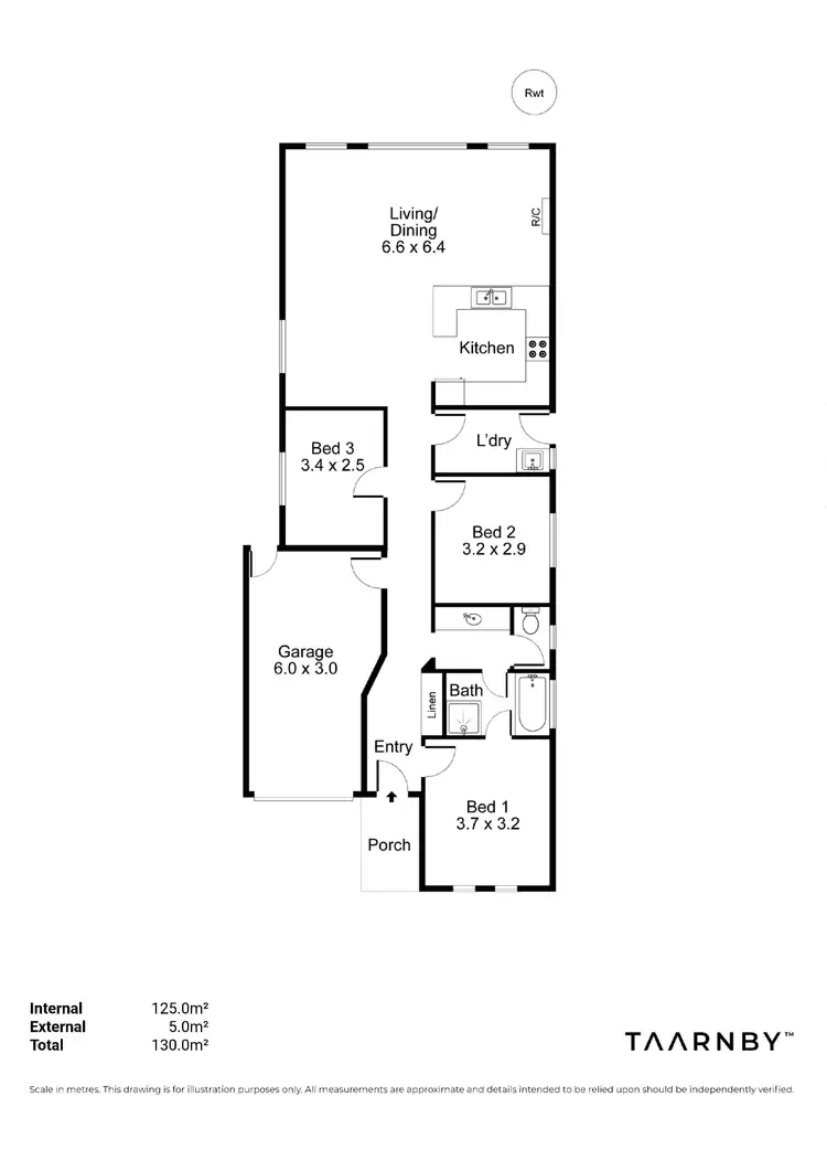 Floorplan of Homely unit listing, 15/40 York Terrace, Salisbury SA 5108