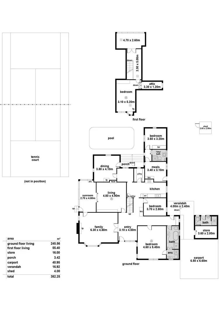 Floorplan of Homely house listing, 520 Fullarton Road, Netherby SA 5062