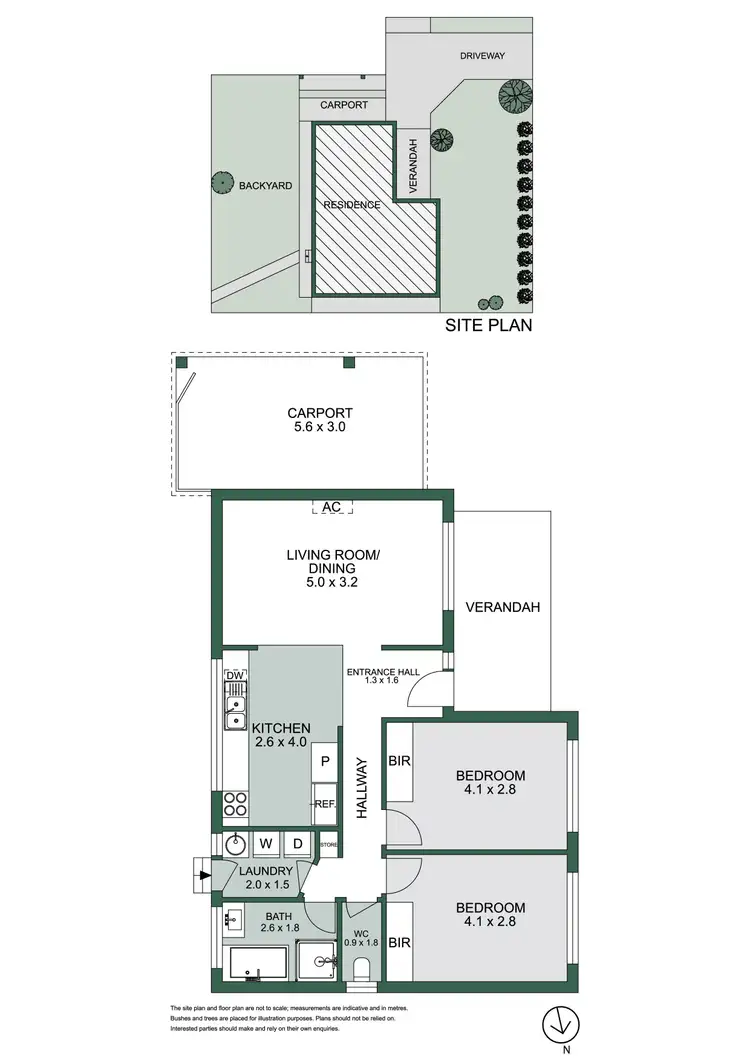 Floorplan of Homely townhouse listing, 1/160 Warrigal Road, Mentone VIC 3194
