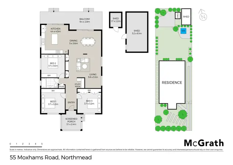 Floorplan of Homely house listing, 55 Moxhams Road, Northmead NSW 2152