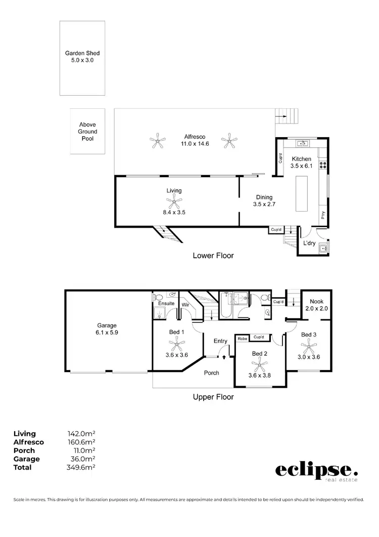 Floorplan of Homely house listing, 22 MacKay Court, Greenwith SA 5125