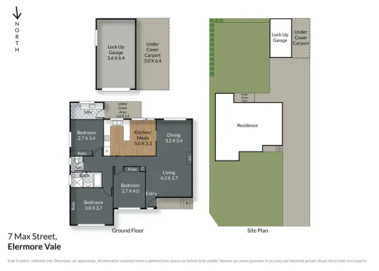 Floorplan of Homely house listing, 7 Max Street, Elermore Vale NSW 2287